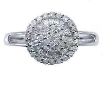 ANEL DIAMANTE REDONDO - 0.56 CT DIAM - 3.0 GR